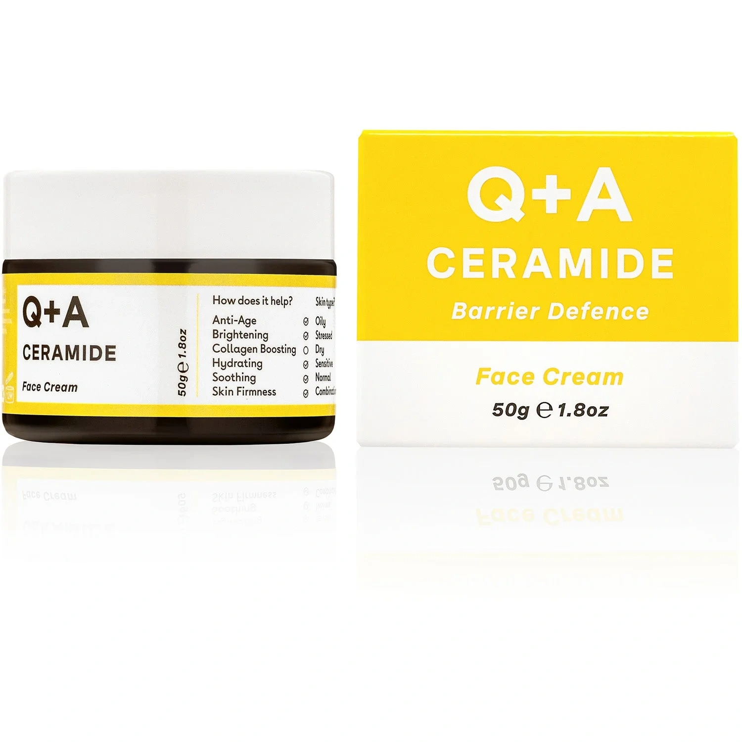 Q+A Ceramide Defence Face Cream