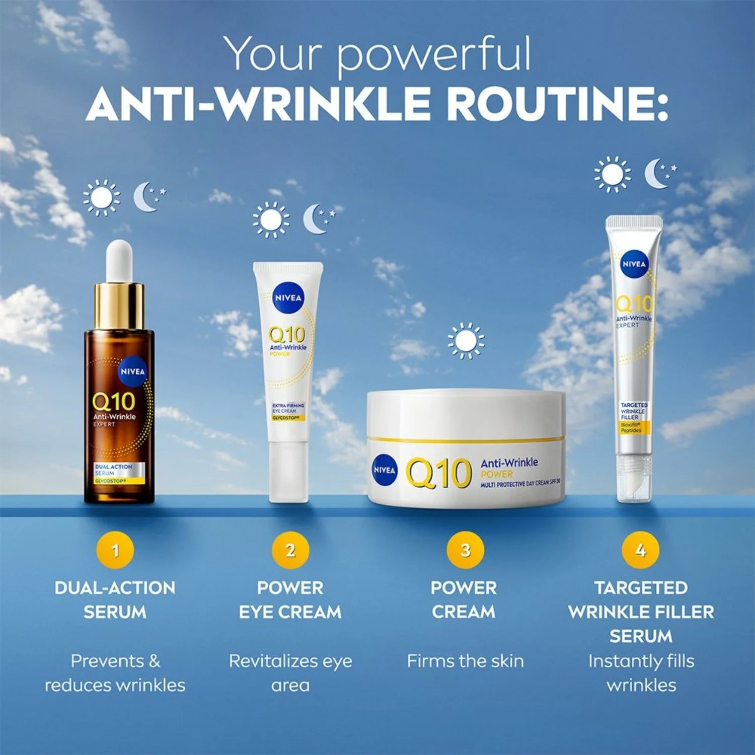 NIVEA Q10 Power Firming Day Cream SPF30