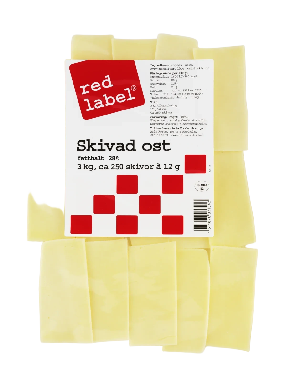 Gouda skivad ost 28%