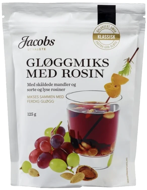 Gløggmiks m/Rosin 125g Jacobs Utvalgte