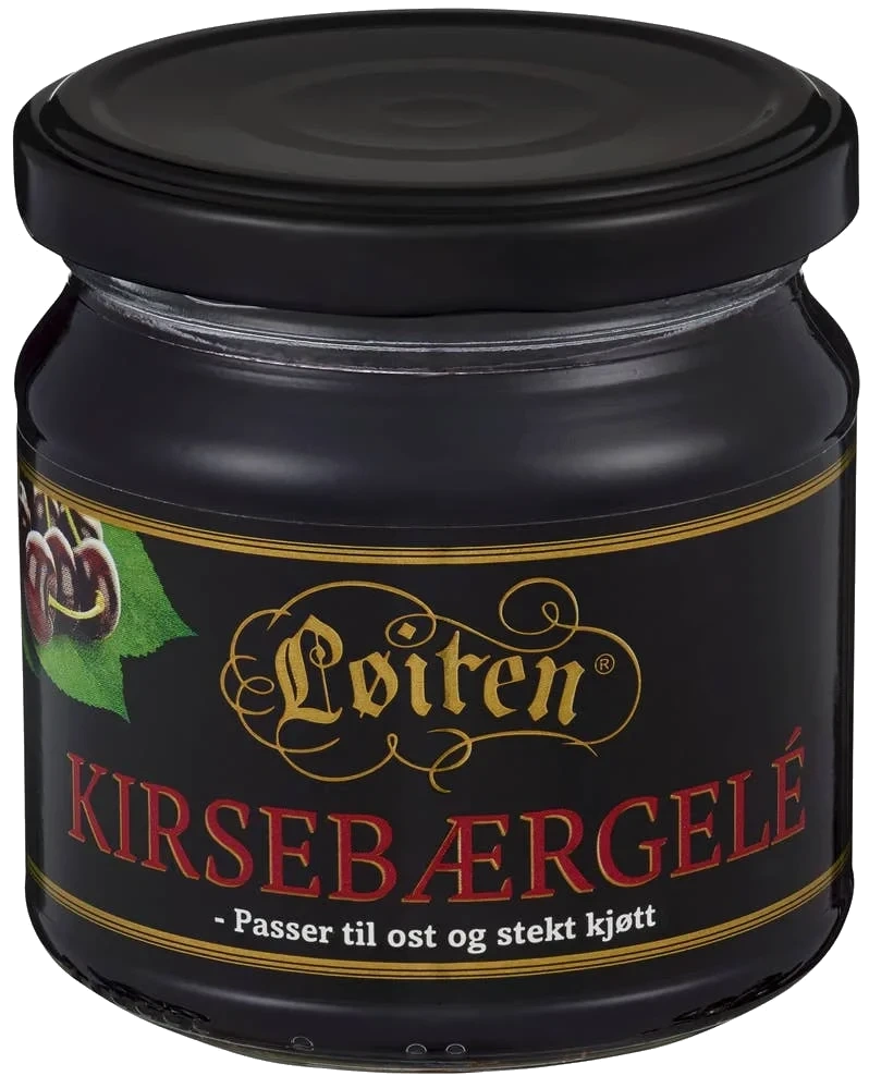 Kirsebærgele 200g Løiten