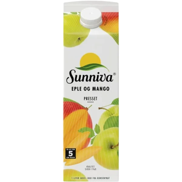 Mango/Eple Juice Premium 1l Sunniva
