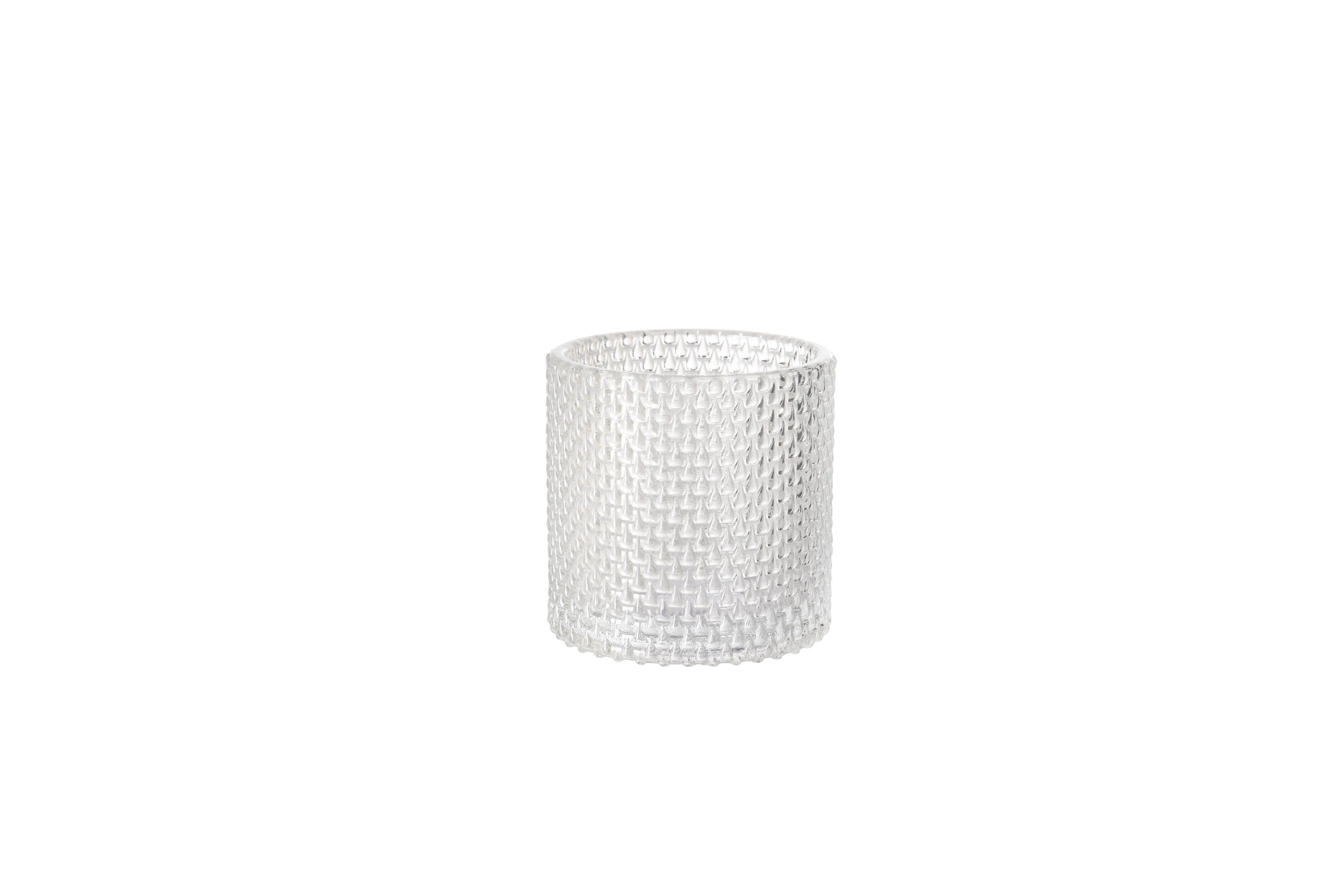 Duni Lysholder calm clear 80x80mm glass
