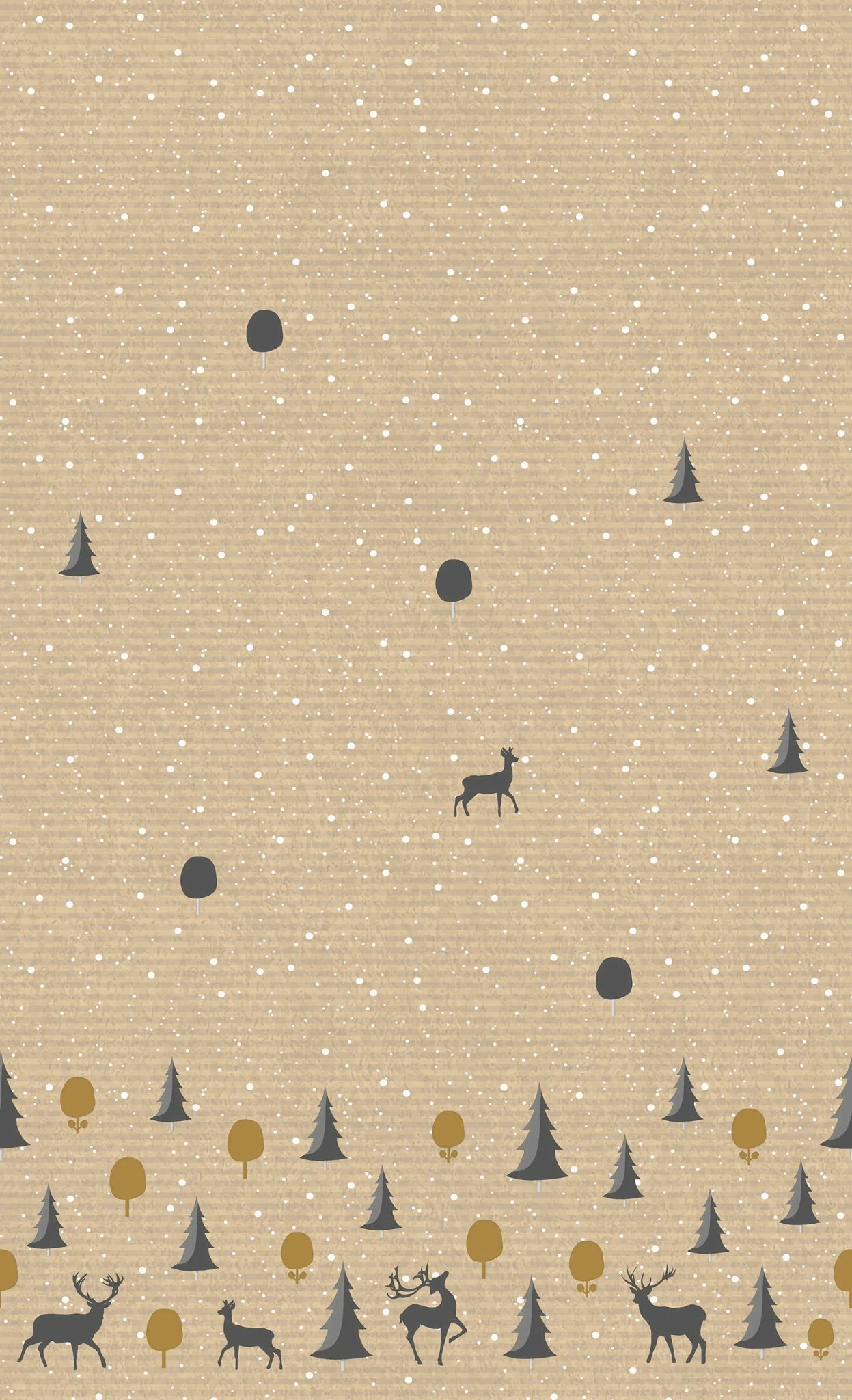 Dunicel® Tischdecke Deer Forest