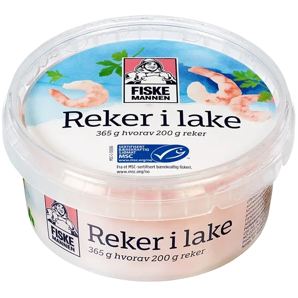 Reker i Lake Msc 365g Fiskemannen