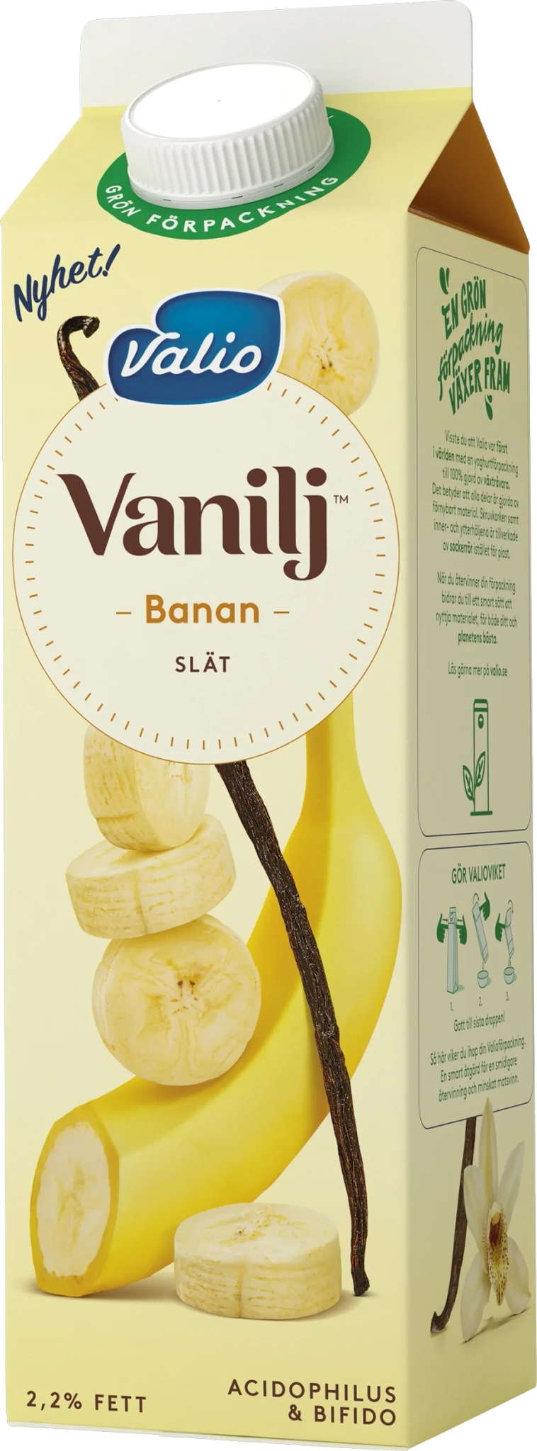 Vaniljyoghurt Banan
