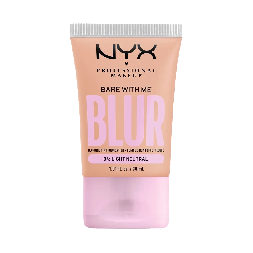 NYX PROFESSIONAL MAKEUP Bare With Me Blur Tint Foundation 4 Light Neutral