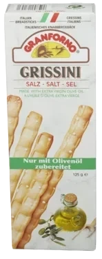 Grissini Salt 125g Granforno