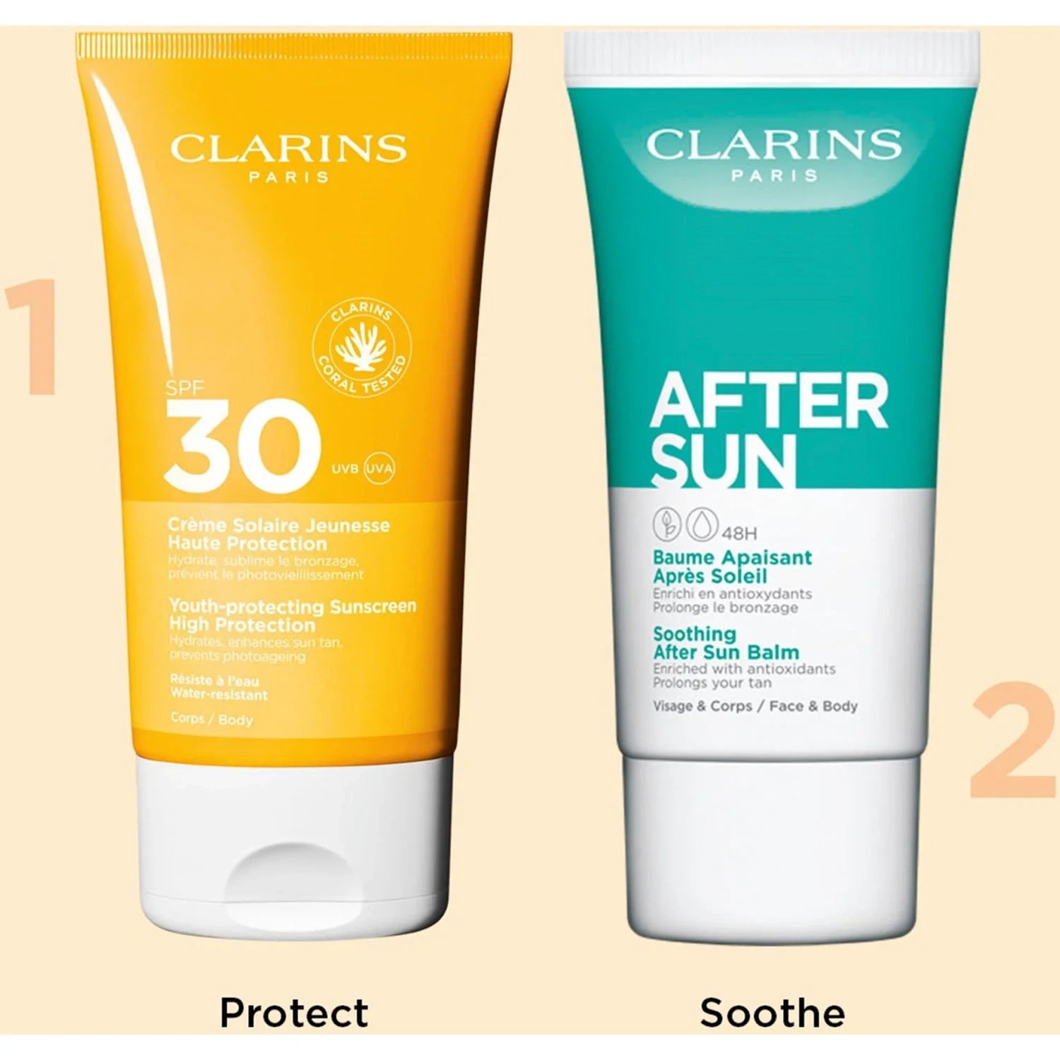 Clarins Youth-Protecting Sunscreen High Protection SPF30 Body 150 ml