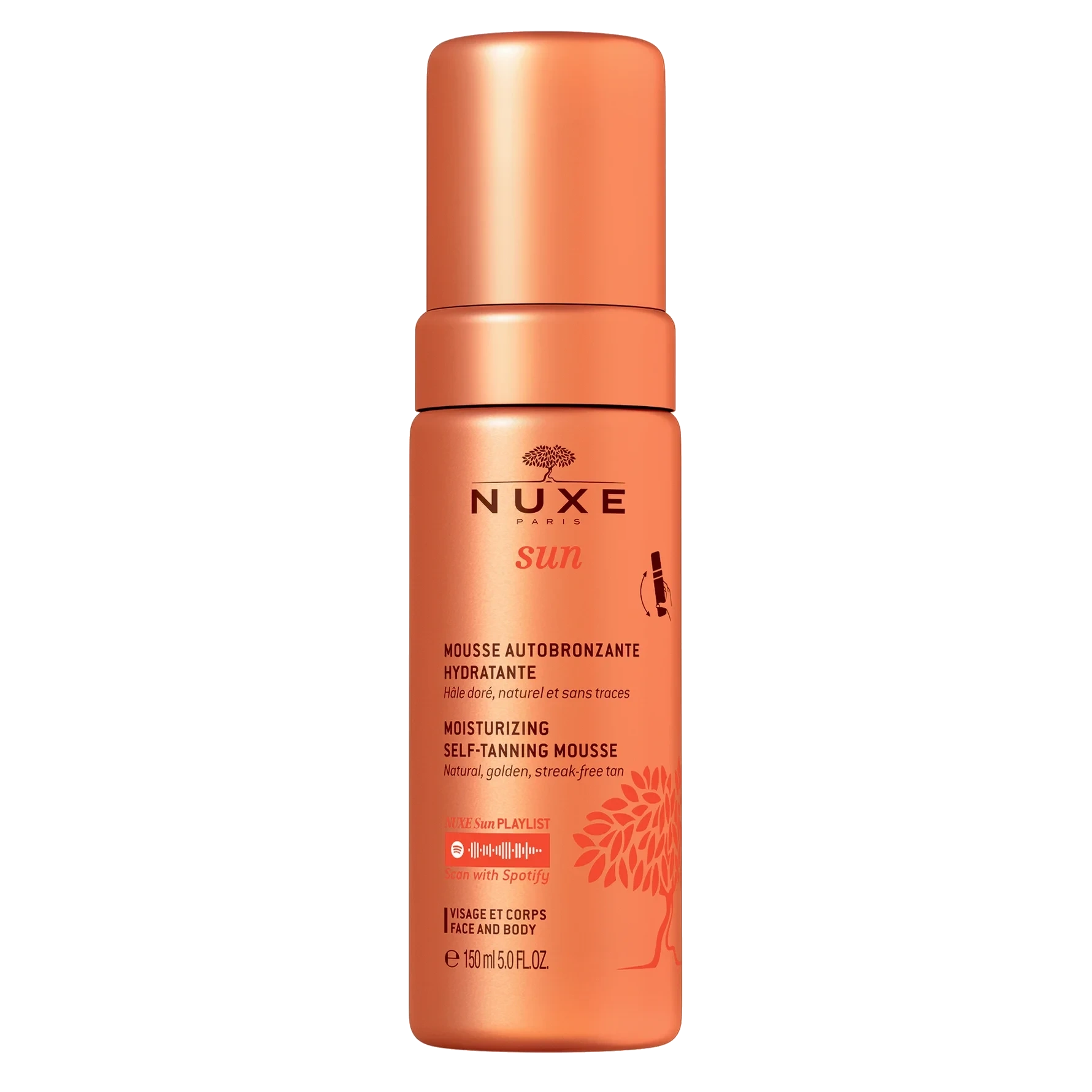 Nuxe Sun Moisturizing Self-tanning Mousse