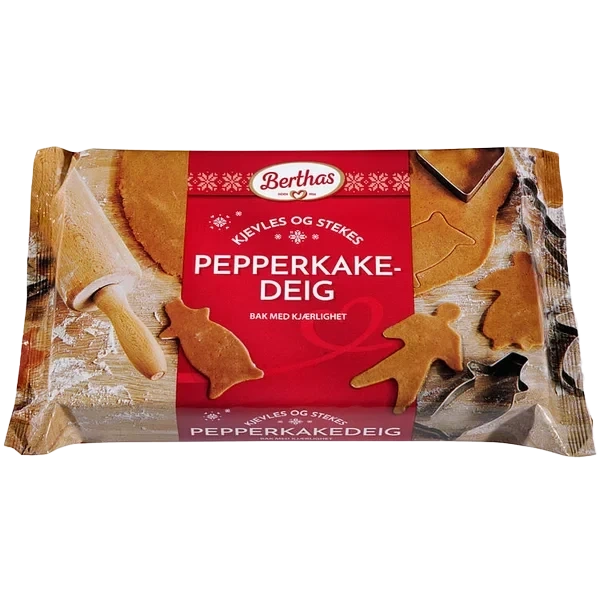 Pepperkakedeig 950g Berthas