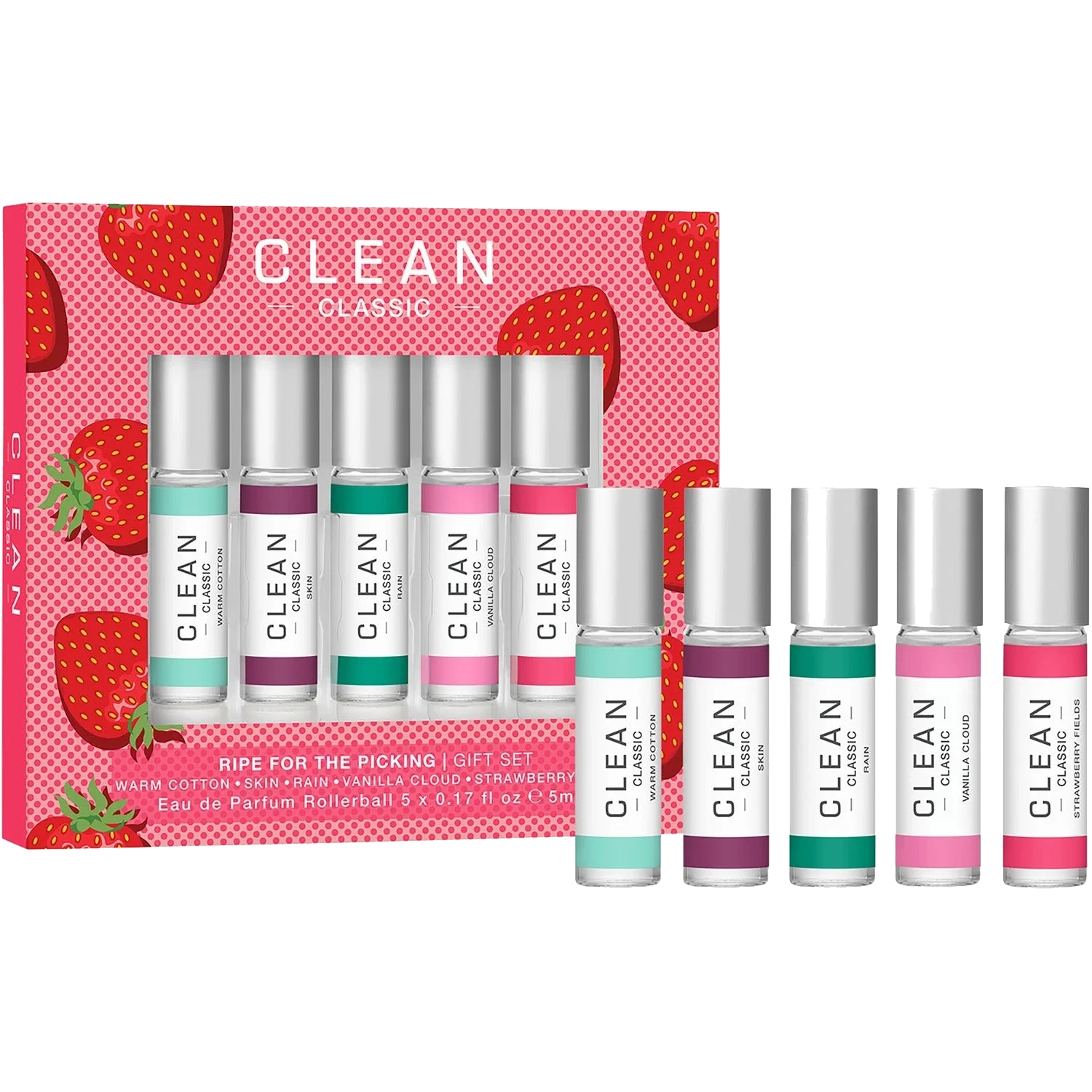 Clean Classic Layering Rollerball Gift Set