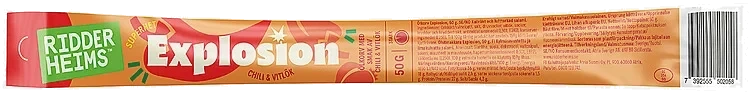 Ølpølse chili explosion   50g