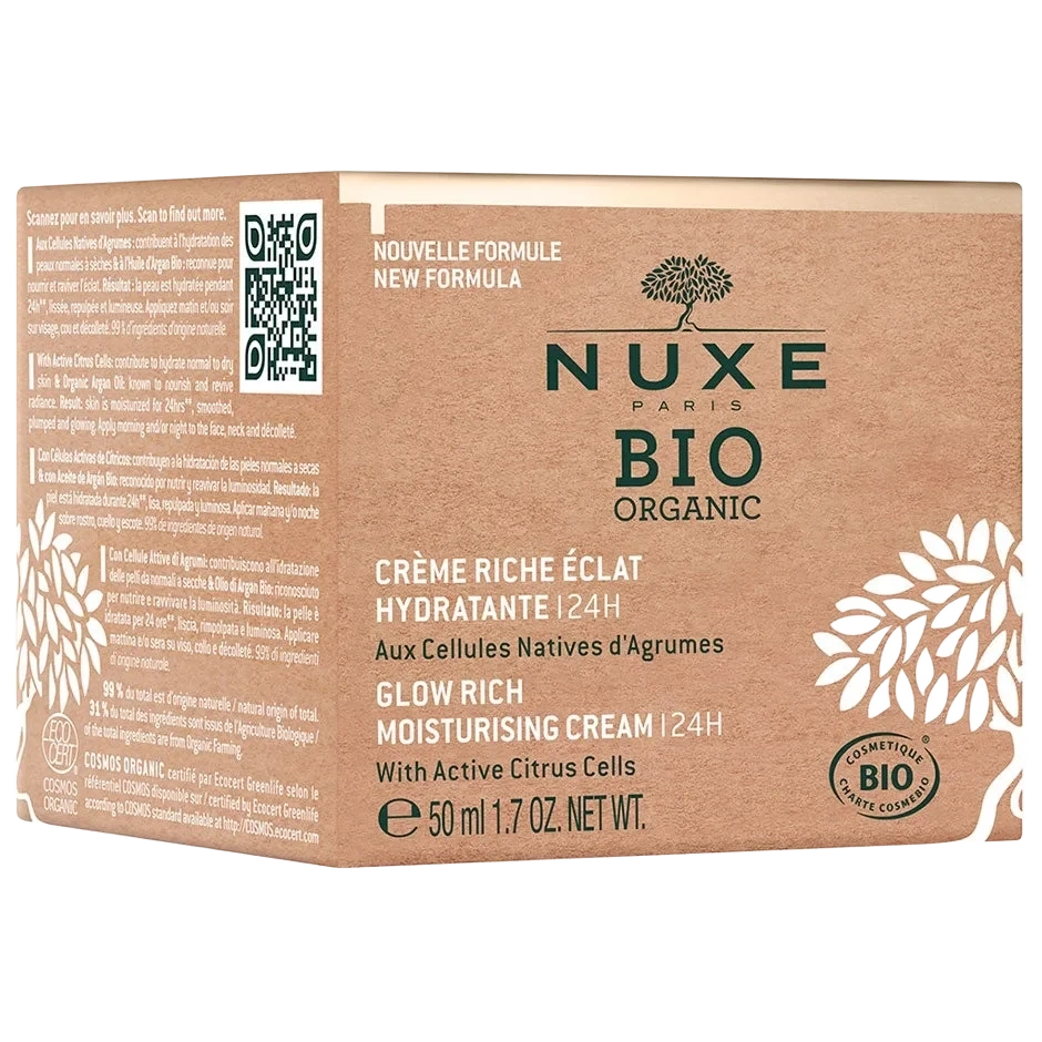 Nuxe Bio Organic Glow Rich Moisturising Cream