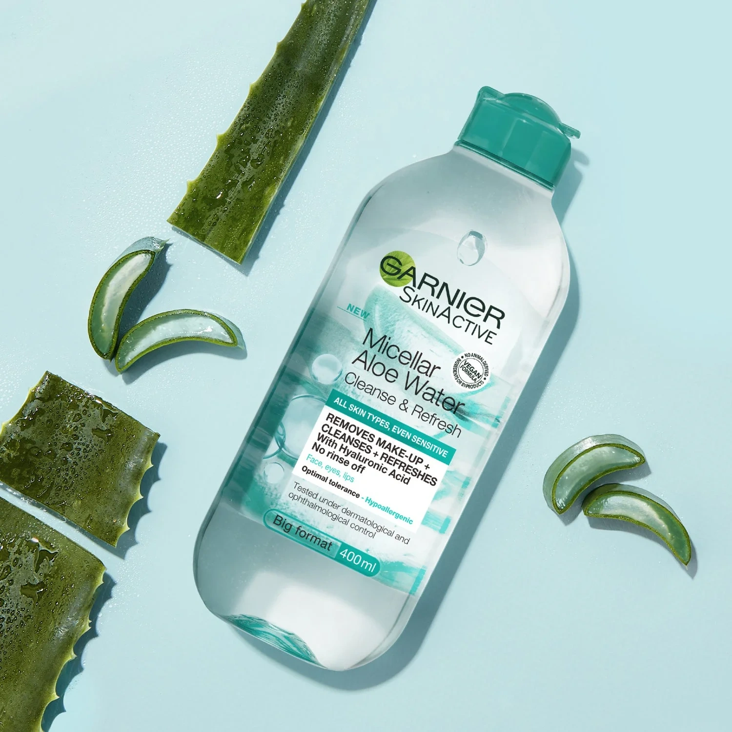 Garnier Skinactive Micellar Aloe Water Cleanse & Refresh 400ml