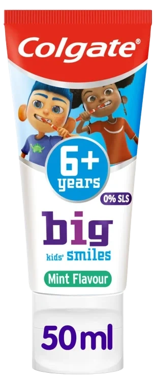 Colgate Big Kids Smiles 6-9 År Tannkrem 50ml