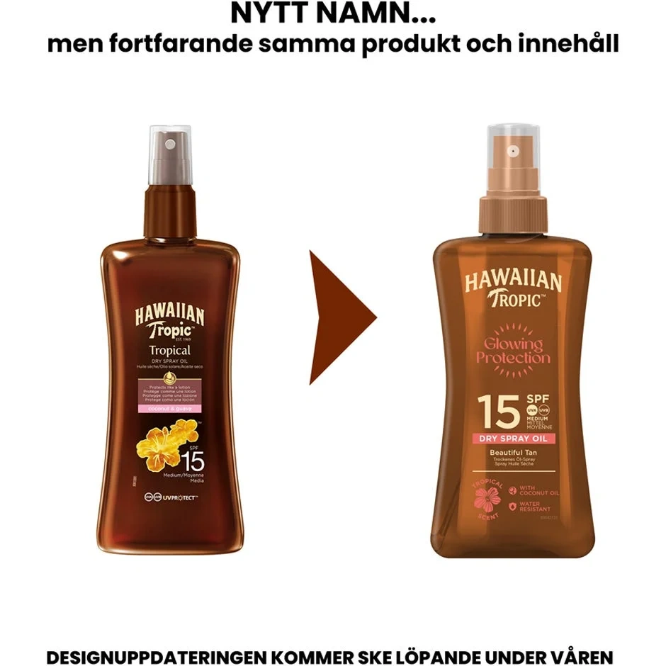 Hawaiian Tropic Glowing Protection
