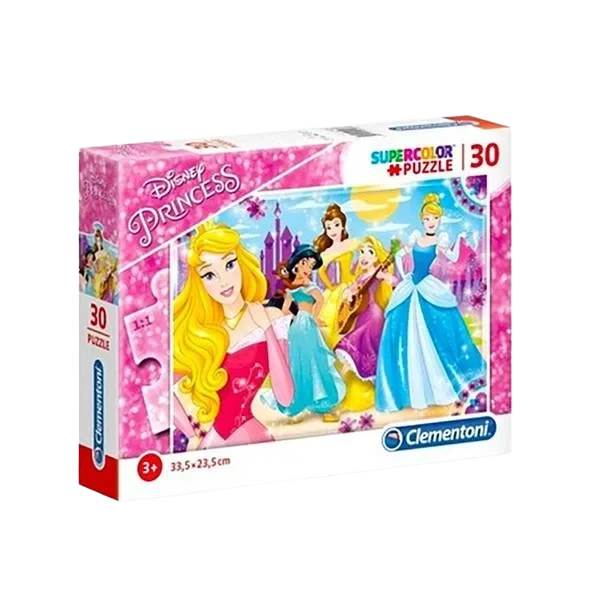 Puslespill 30 brikker - Disney Prinsesser