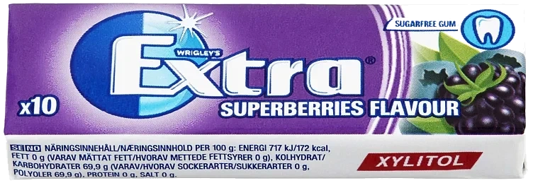 Extra superberries    14g