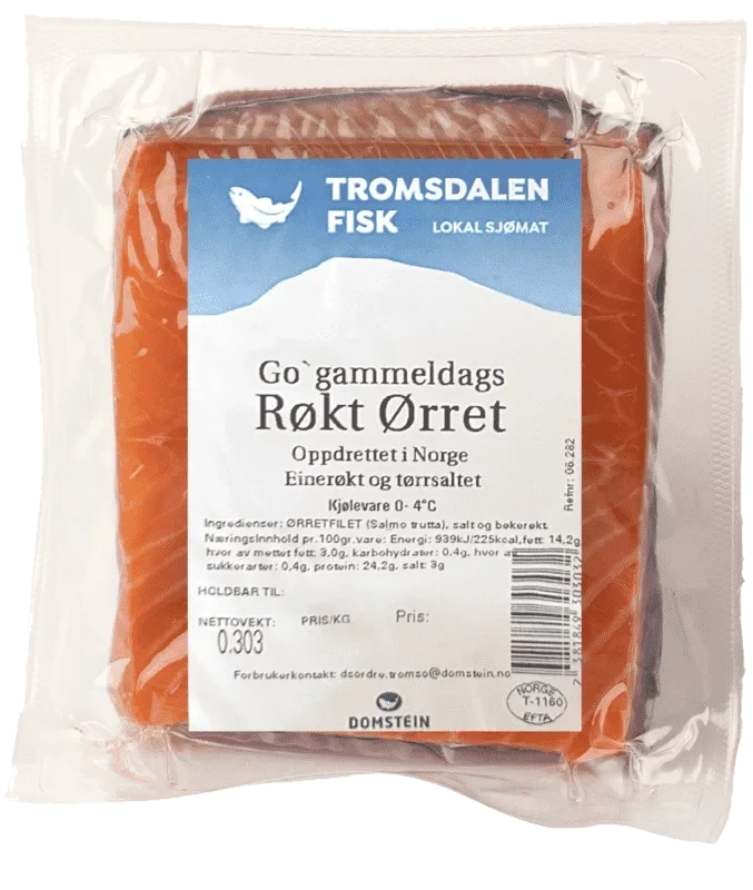 Domstein Røkt Ørret 300g