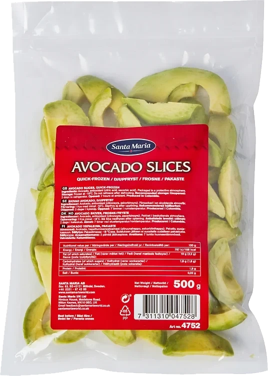 Avokado i Skiver 500g Santa Maria