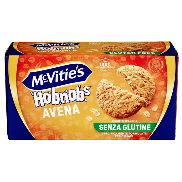 Hobnobs Havrekjeks Glutenfri 150g Mcvitie's