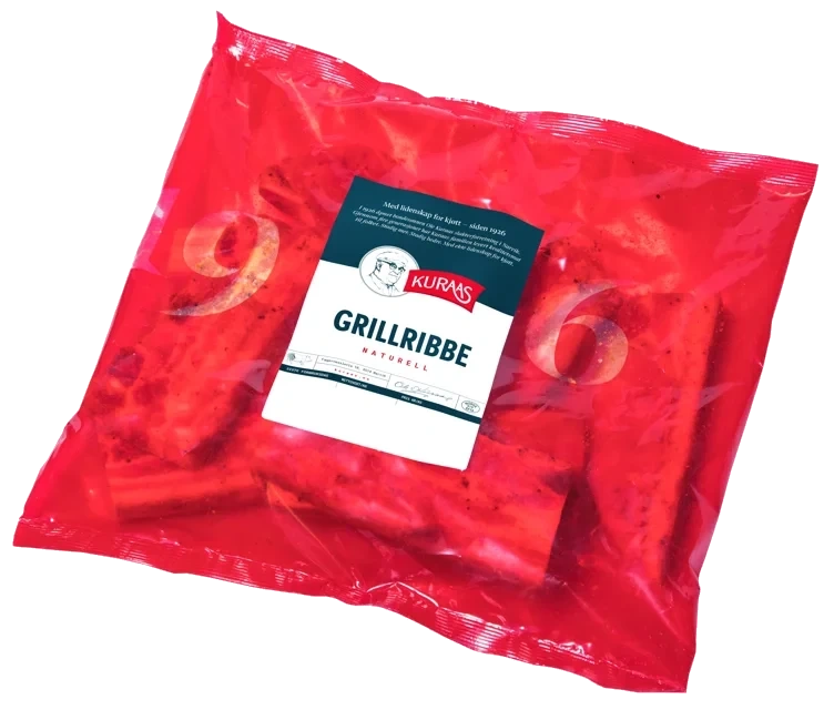Grillribbe naturell  kg