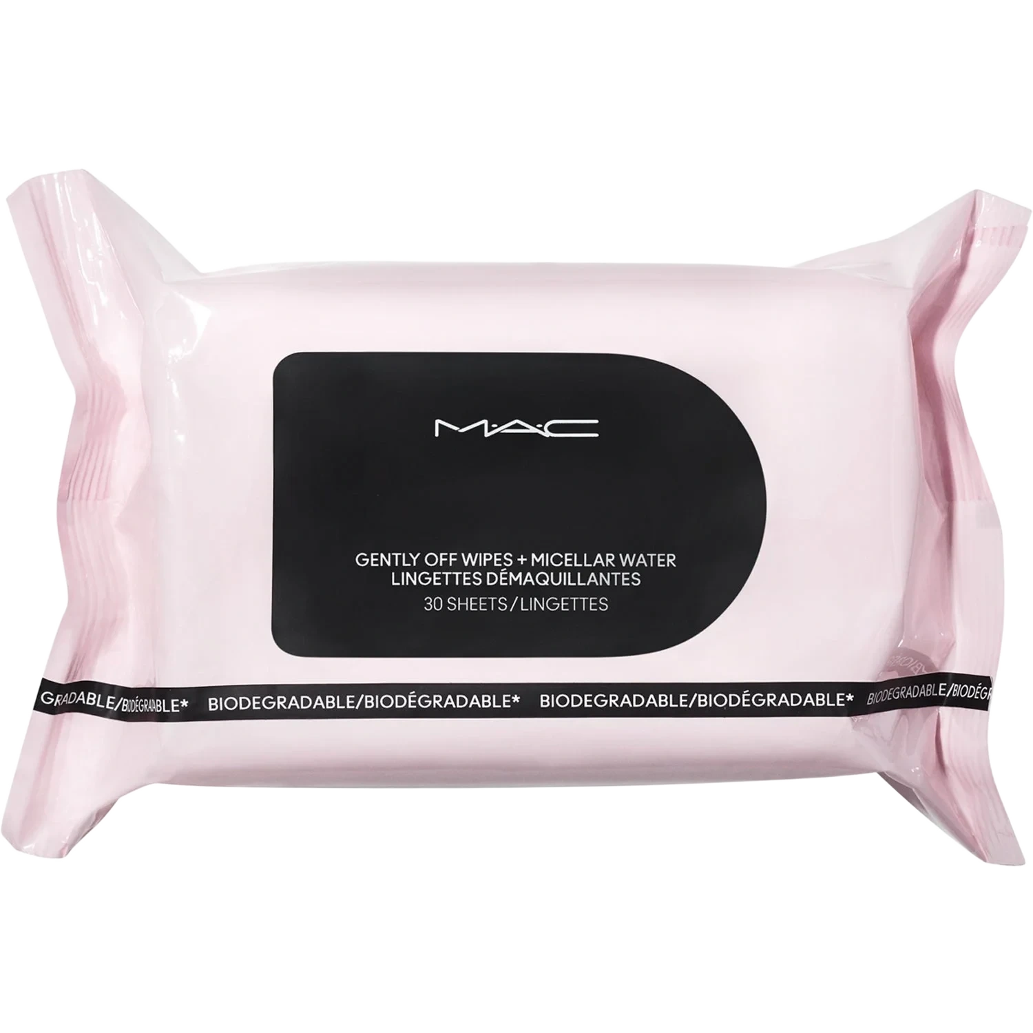 MAC Cosmetics Mini Biodegradable Gently Off Wipes
