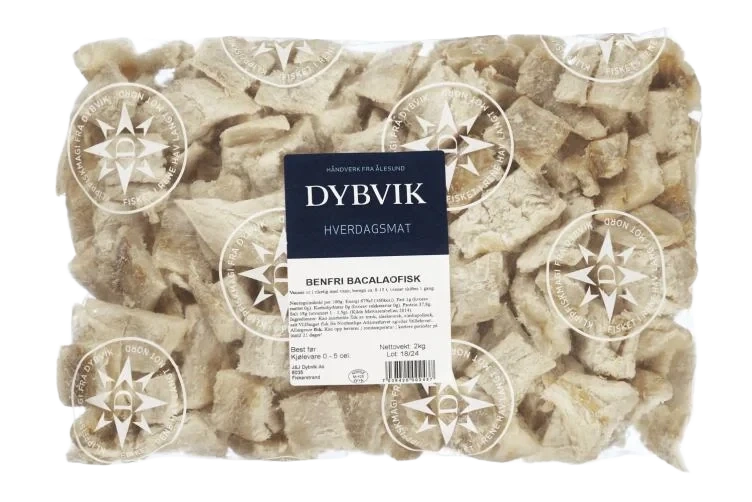 Klippfisk i biter