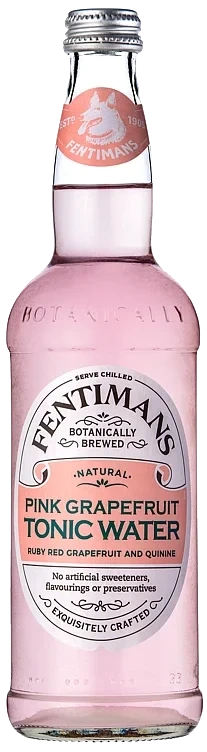Fentimans pink grapefruit tonic water 0% 8x50cl