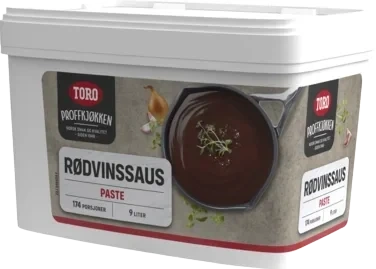 Toro Rødvinssaus Paste 1,2kg