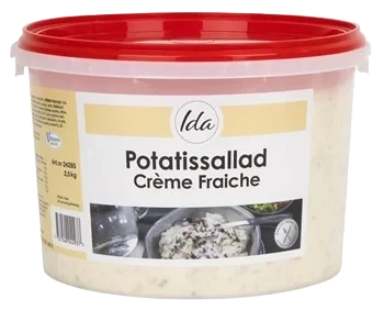 Potatissallad Crème Fraiche