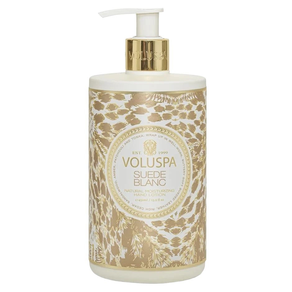Voluspa Hand Lotion Suede Blanc