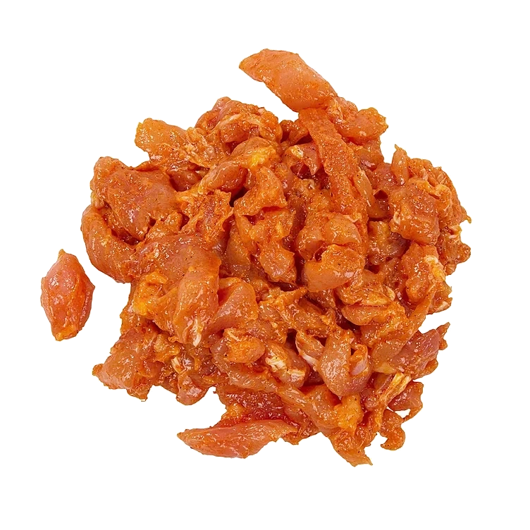Halal kylling strimlet marinert    1,2kg