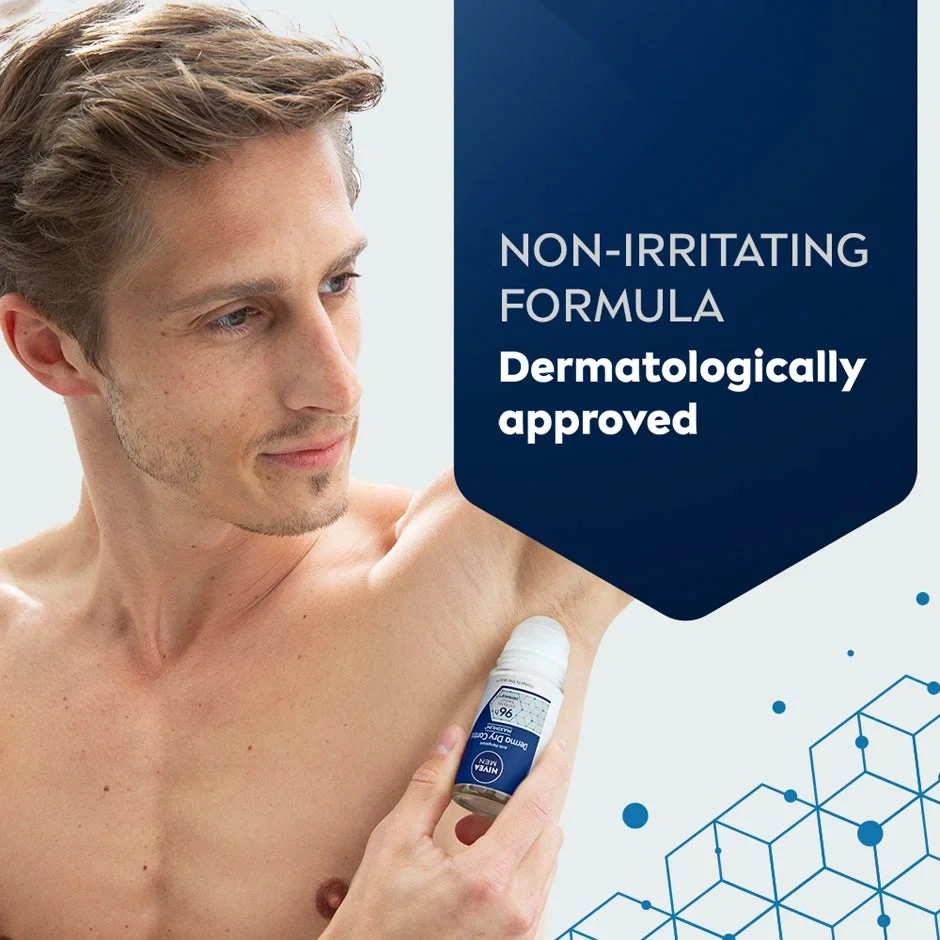 Nivea Men Deoodorant Roll-on Derma Dry, 50ml