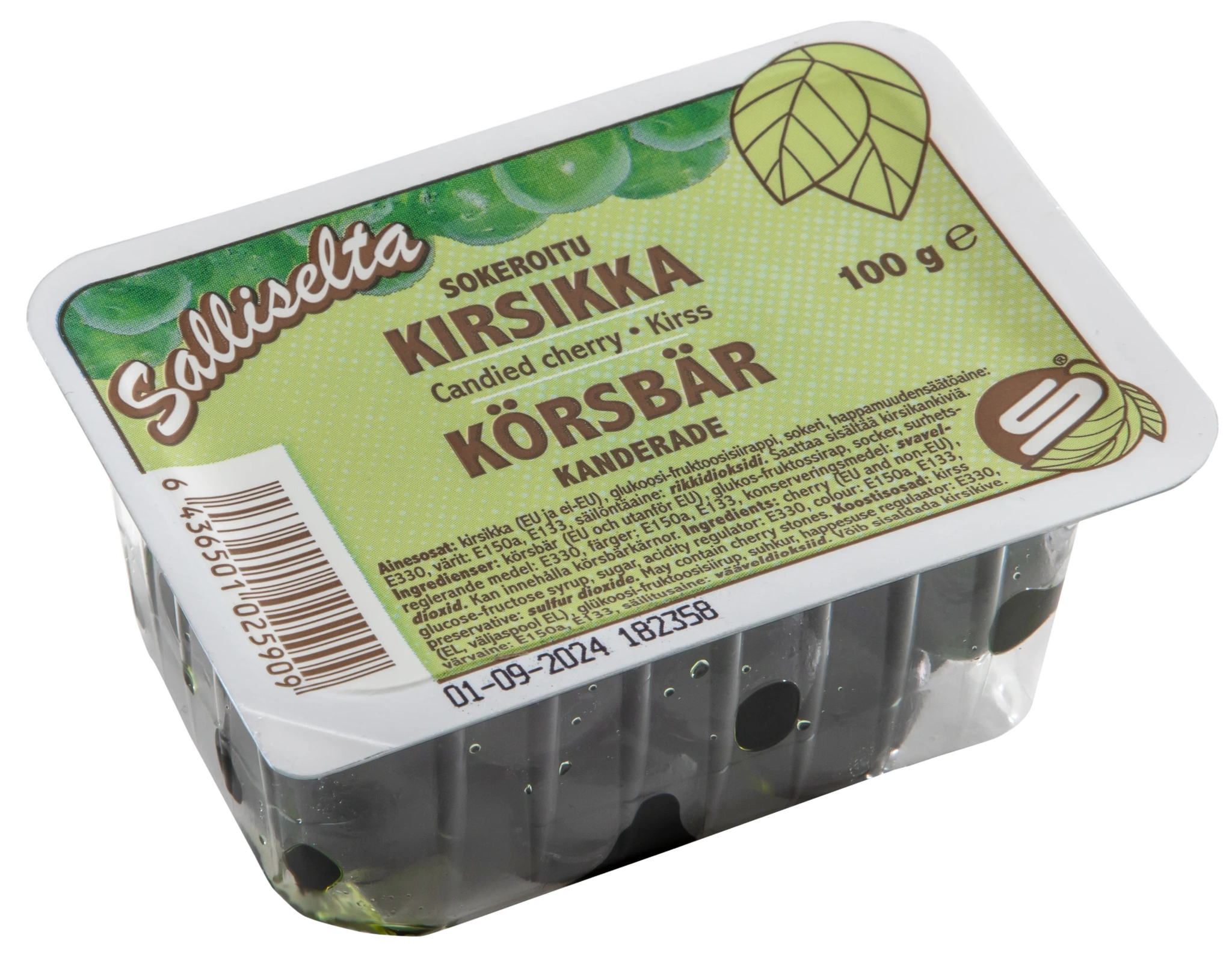 Salliselta Körsbär grön kanderare