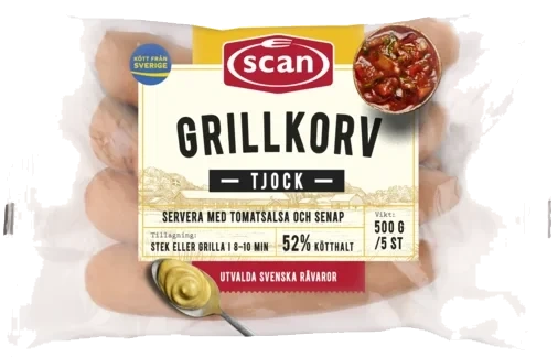Tjock Grillkorv