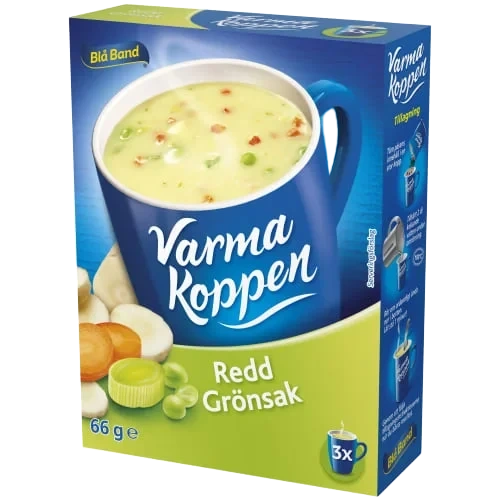 Redd Grönsak Varma Koppen Pulver/3 Port