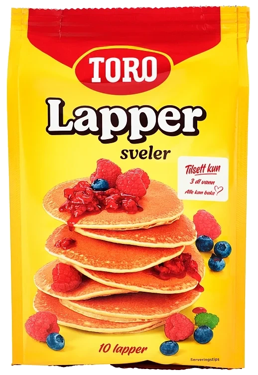Lapper sveler  220g