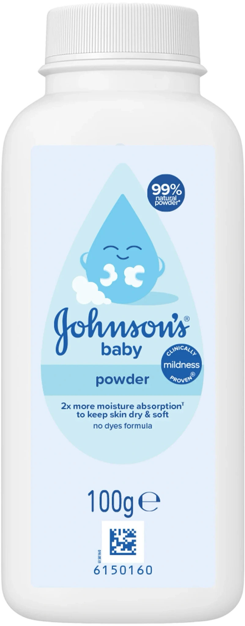 Johnson´s® Babypudder 100 g