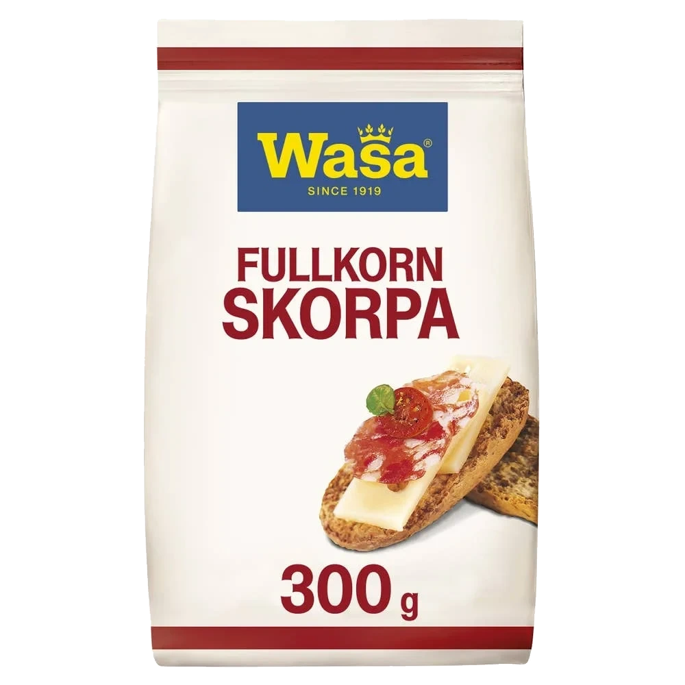 Fullkorn Skorper uten sukker 300 g