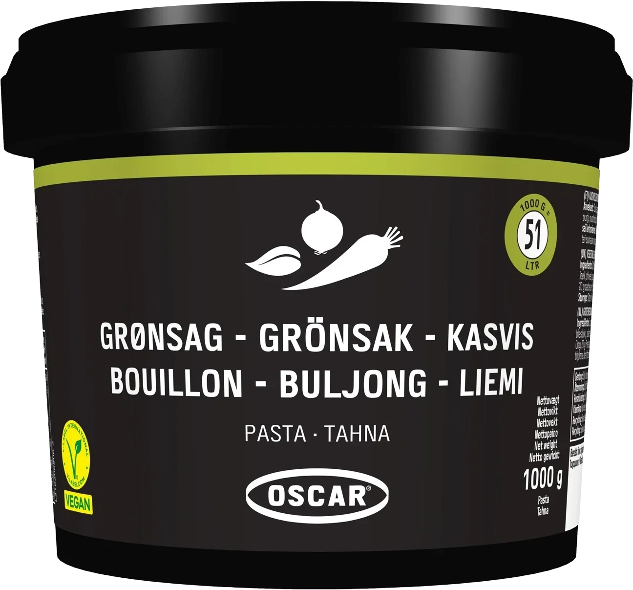 OSCAR Grönsaksbuljong pasta