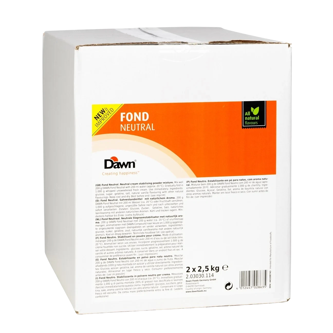 Gräddmousse Neutral