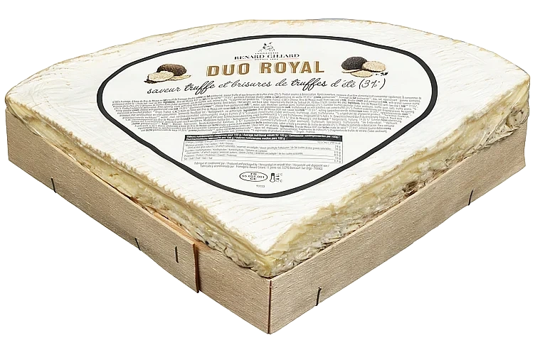 Brie de meaux med trøffel ca950g   kg