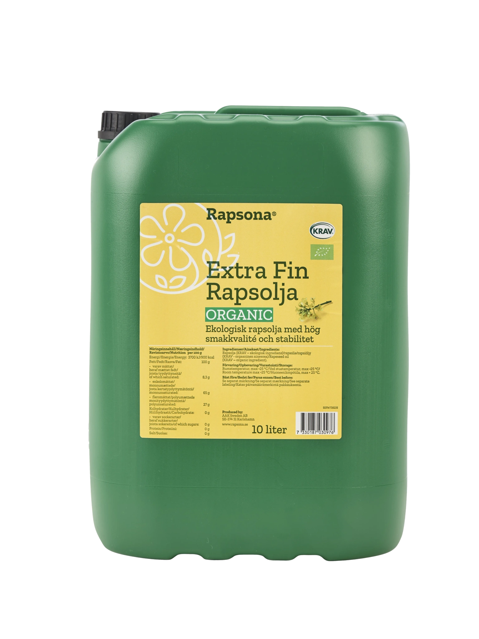 Ekologisk Rapsolja Organic