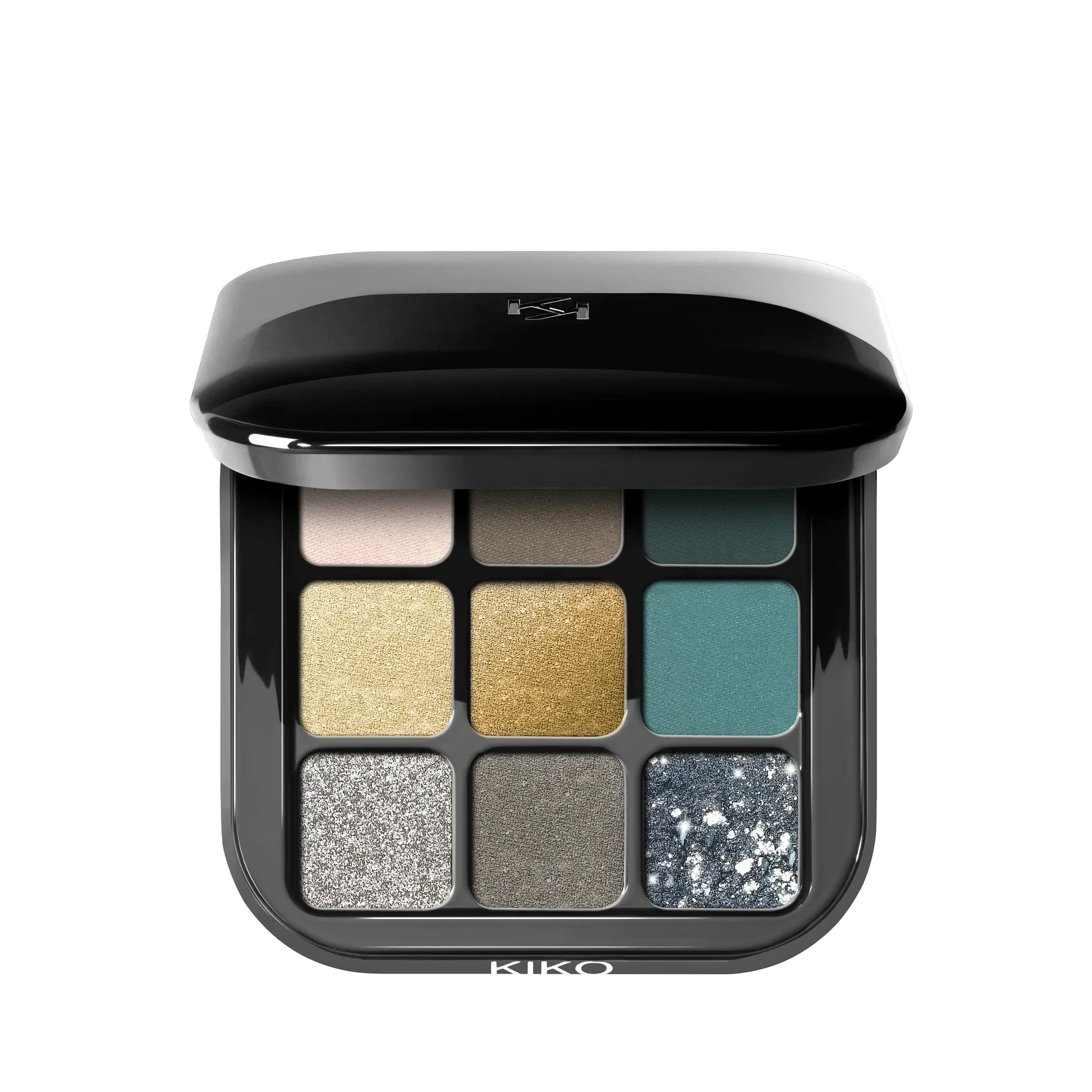 Kiko Milano Glamour Multi Finish Eye Shadow Palette 06 Green Vibes