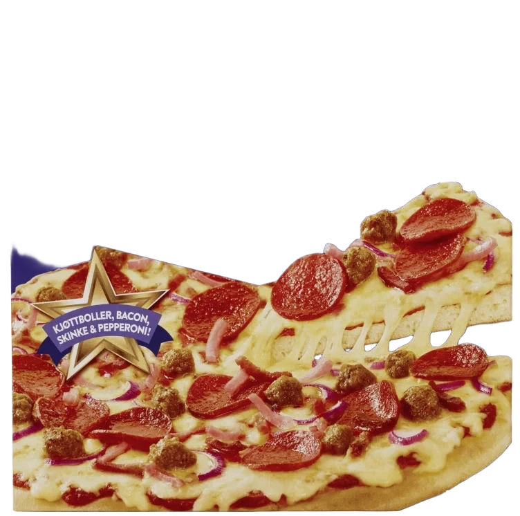 Pizza Meat Feast Thick Crust 500g Folkets