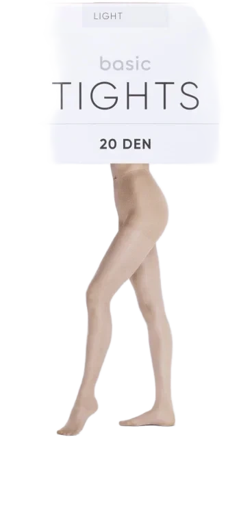 Basic Tights 20 Den 36-44 Nude