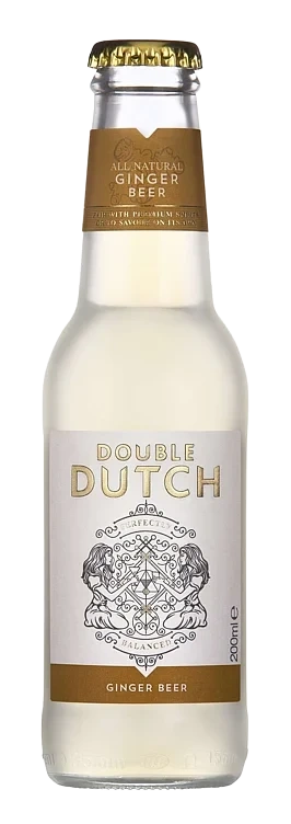 Double dutch ginger beer tonic   24x20cl