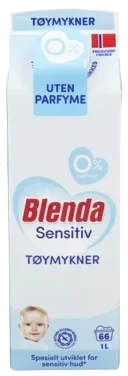 Blenda tøymykner sensitiv kart.  1l
